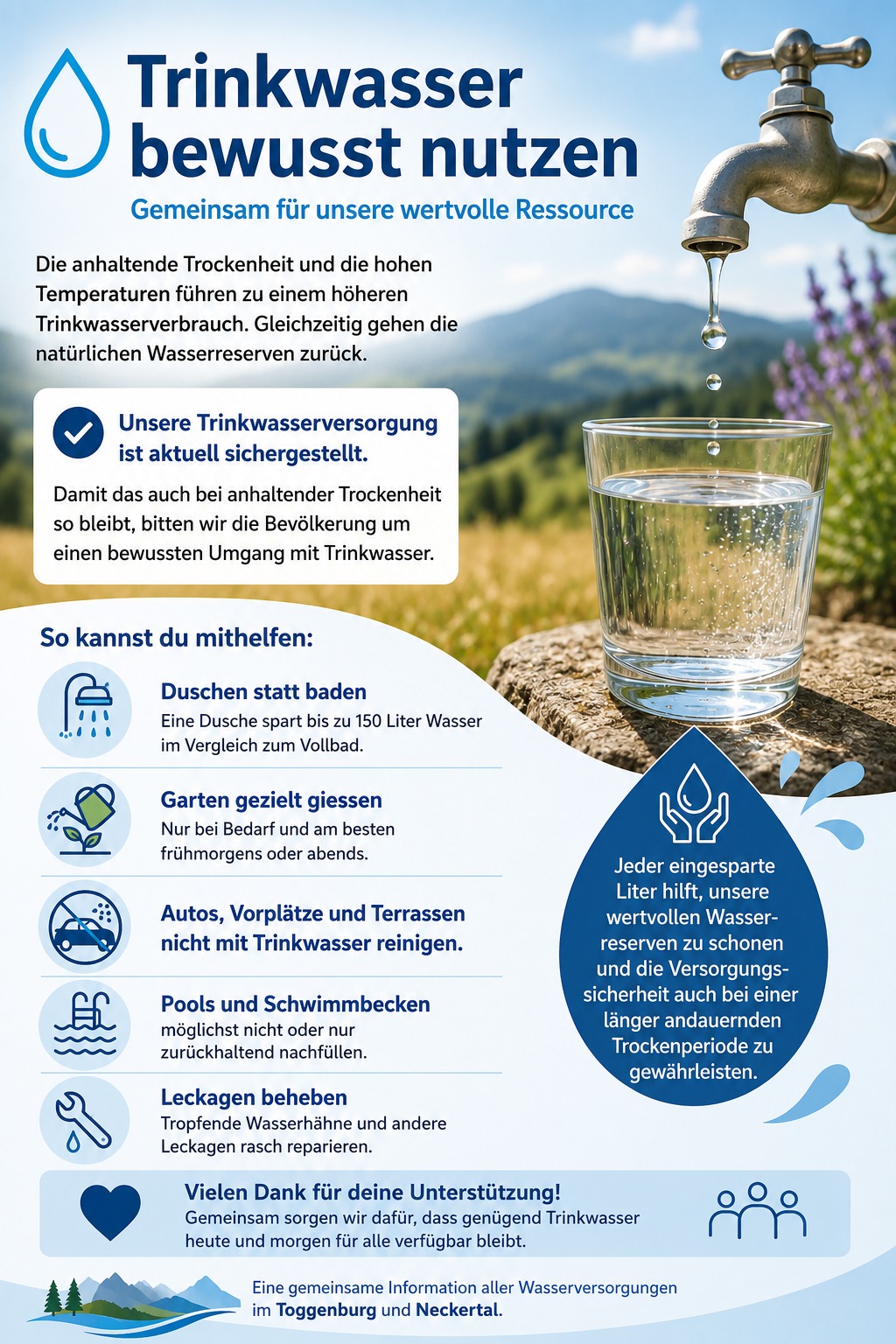 Brunnen Dorf Mosnang